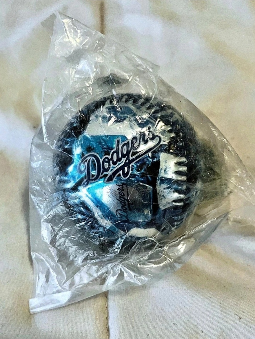 Rawlings Los Angeles Dodgers 2007 Cool As Ice Souvenir Baseball New Rare